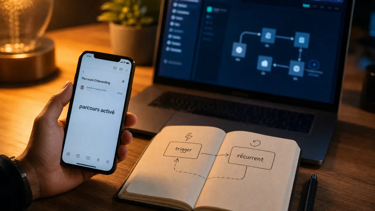 stratégie marketing automation mailreach evolution : email avec capping et orchestration omnicanale