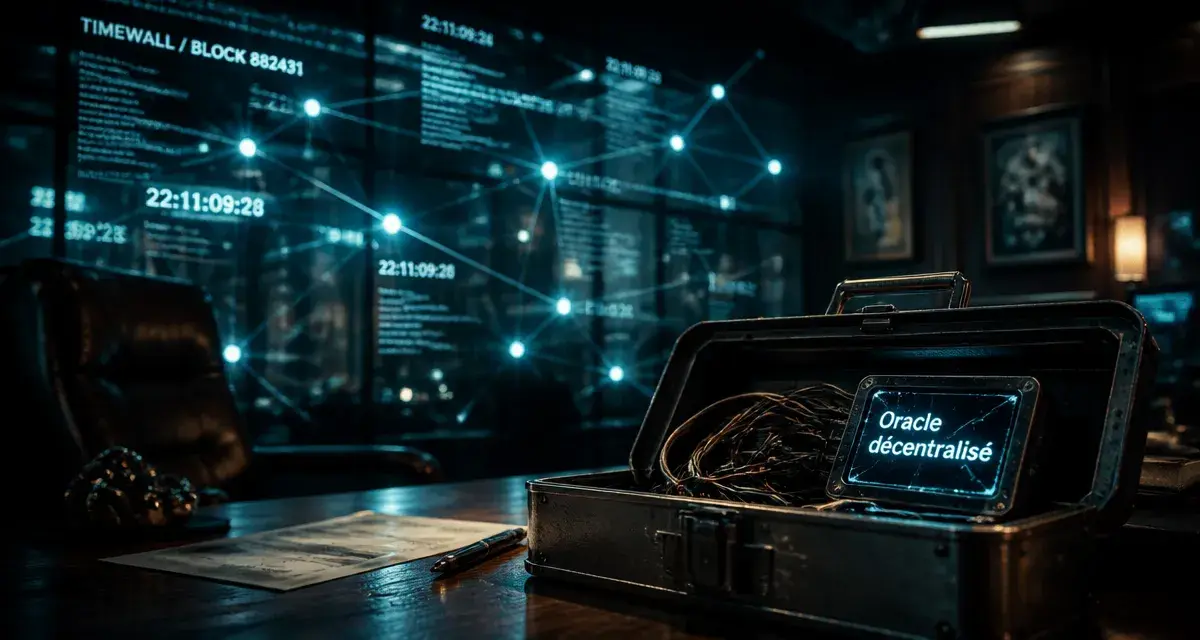 Chainlink crypto, oracle décentralisé reliant la blockchain au monde réel