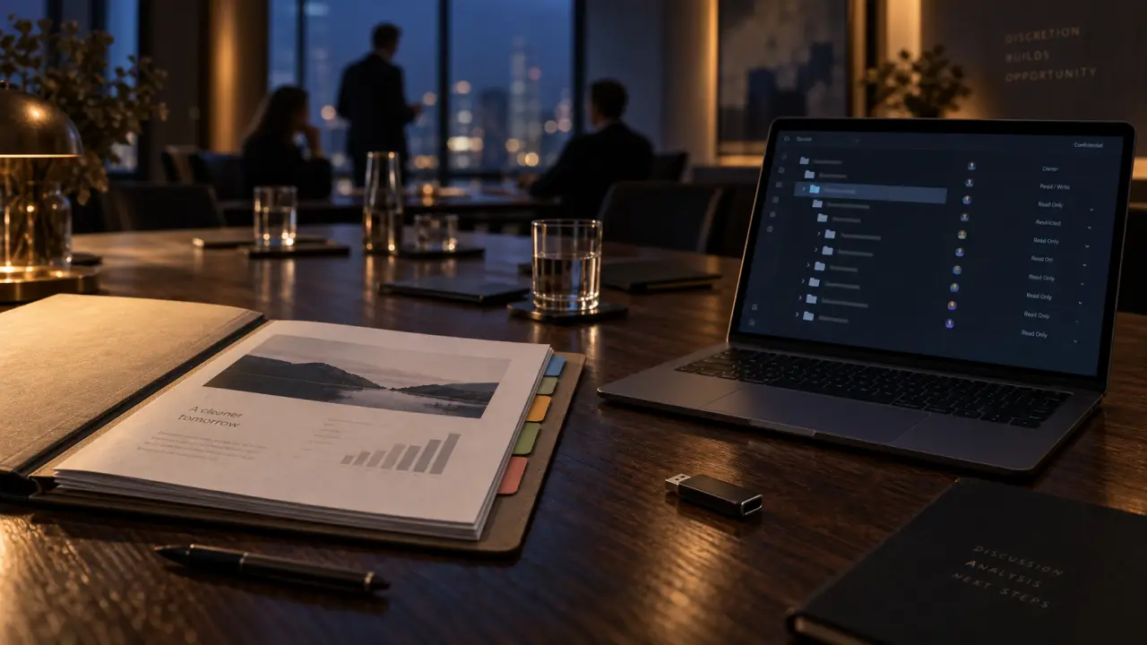 Data room levée de fonds pour préparer les documents de due diligence