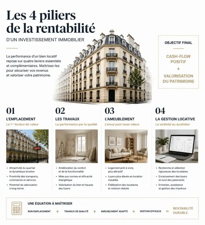 Facteurs de rentabilité d'un investissement immobilier clé en main
