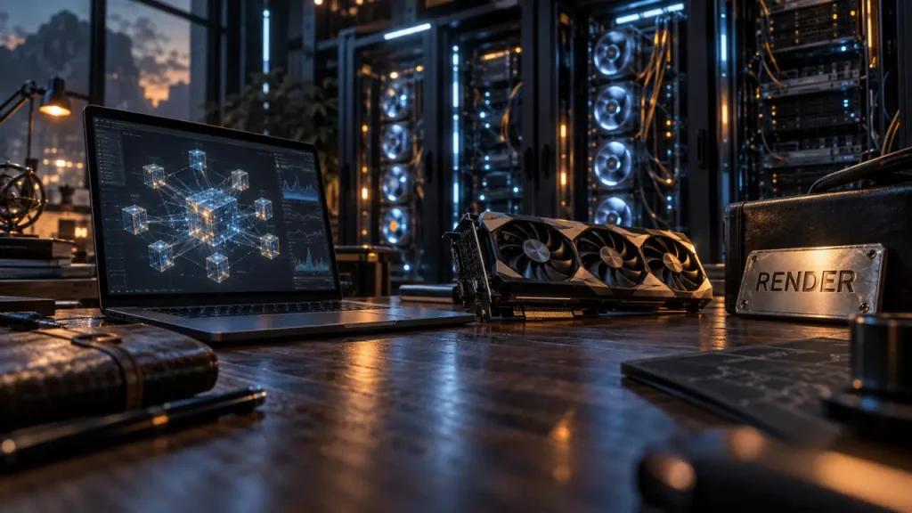 Render crypto RNDR : GPUs inactifs au rendu